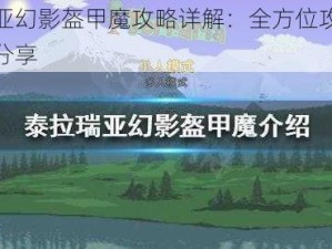 泰拉瑞亚幻影盔甲魔攻略详解：全方位攻略方法与技巧分享