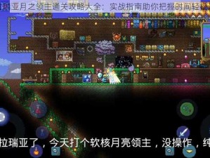 泰拉瑞亚月之领主通关攻略大全：实战指南助你把握时间轻松通关