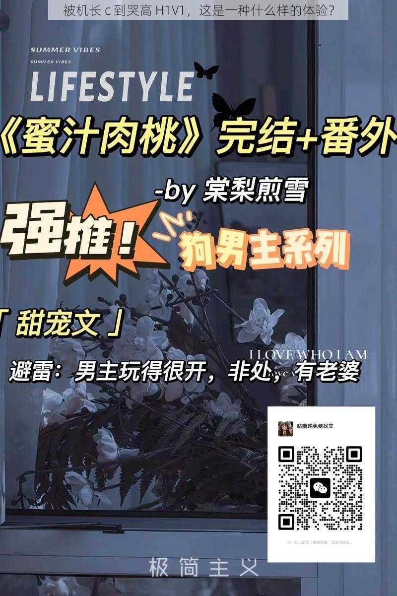 被机长 c 到哭高 H1V1，这是一种什么样的体验？