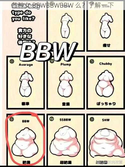 各种女 BBWBBWBBW 么？了解一下