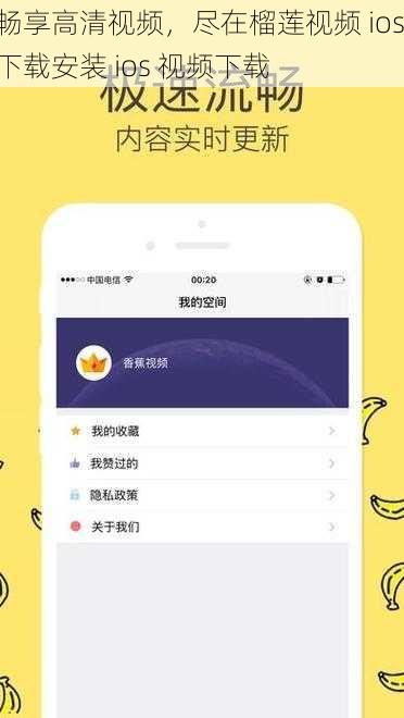 畅享高清视频，尽在榴莲视频 ios 下载安装 ios 视频下载