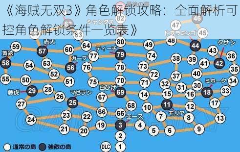 《海贼无双3》角色解锁攻略：全面解析可控角色解锁条件一览表》