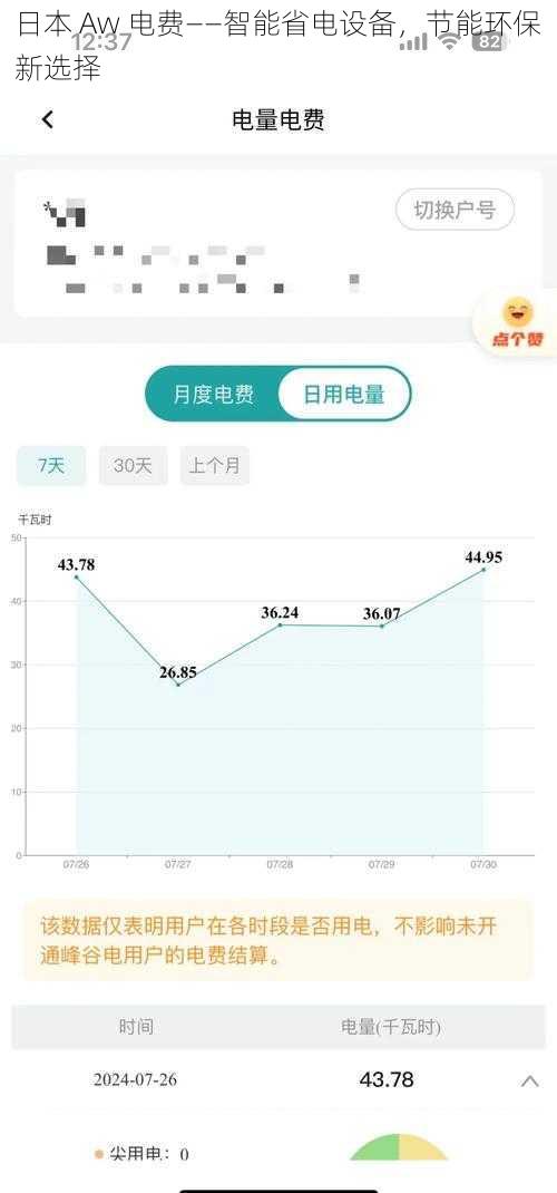 日本 Aw 电费——智能省电设备，节能环保新选择