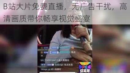 B站大片免费直播，无广告干扰，高清画质带你畅享视觉盛宴