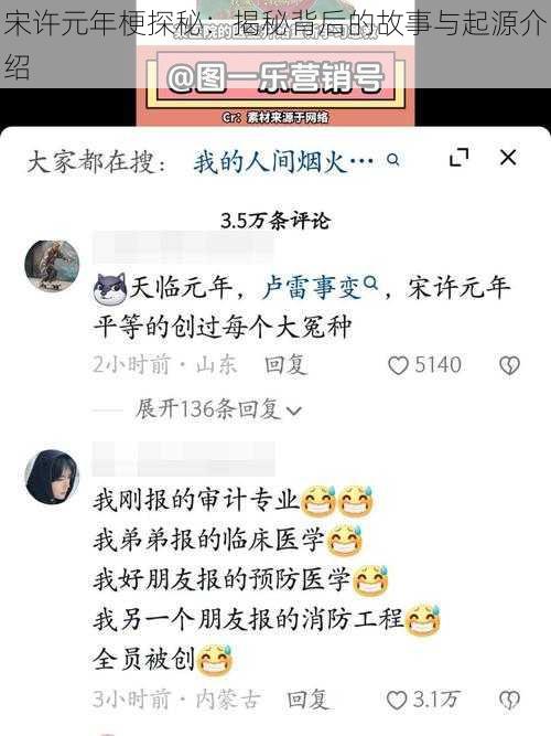 宋许元年梗探秘：揭秘背后的故事与起源介绍