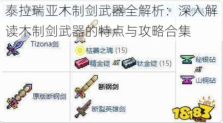 泰拉瑞亚木制剑武器全解析：深入解读木制剑武器的特点与攻略合集