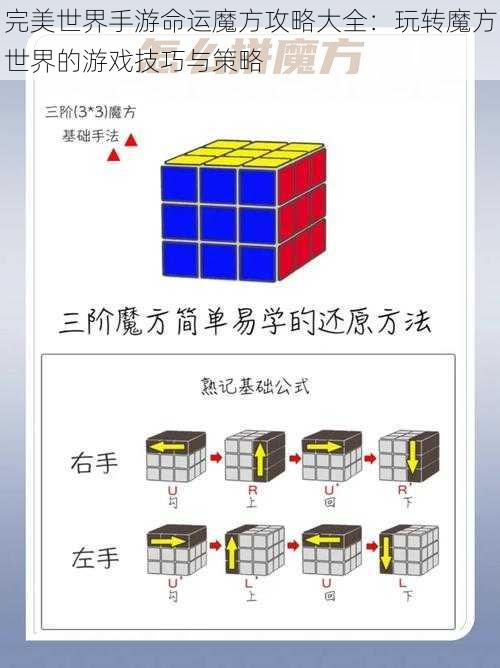 完美世界手游命运魔方攻略大全：玩转魔方世界的游戏技巧与策略